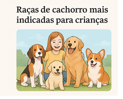 Como escolher um cachorro pra criança